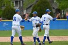 Baseball vs Babson  Wheaton College Baseball vs Babson during NEWMAC Championship Tournament. - (Photo by Keith Nordstrom) : Wheaton, baseball, NEWMAC